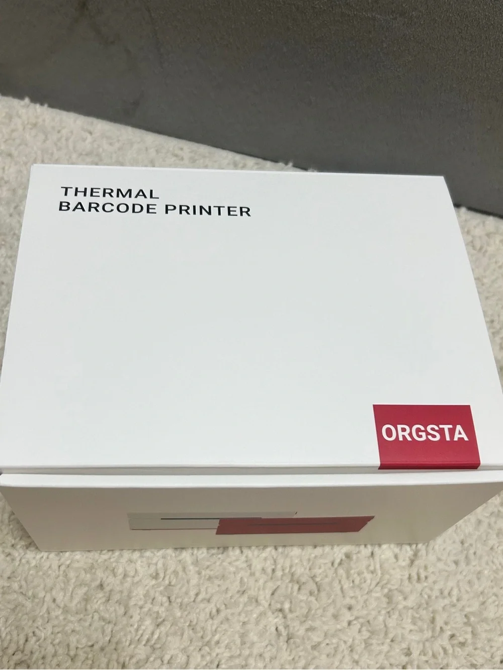 NWT never used ORGSTA Thermal Barcode Printer - White -everything included